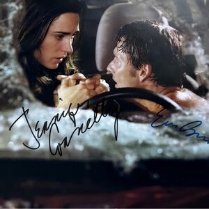Eric Bana & Jennifer Connelly THE HULK Hand autographed Photo with COA vintage